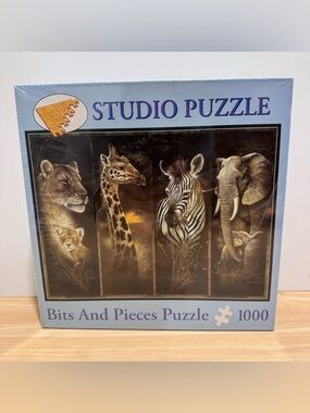 Bits and Pieces Pride of Africa 1000 PC Puzzle Studio Puzzle Ruane Manning NEW